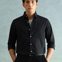 Arrow Slim Fit Long Sleeves Pure Cotton Formal Shirt-picture-45