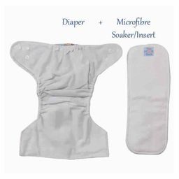 The Mom Store Bubbles Printed Reusable Cloth Diaper With Insert - Multicolor image 2