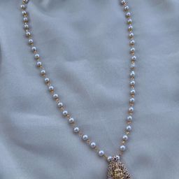 Rangrozo Jewellery Gold-Plated Stone-Studded & Beaded Jewellery Set-33