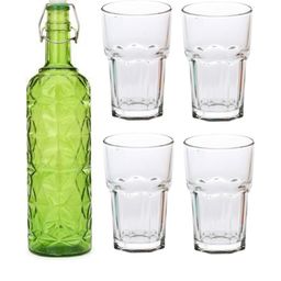 SOMIL Green Glass Airtight Can Bottle-picture-27