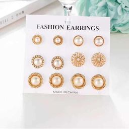 ATRAER Contemporary Studs Earrings-image-2