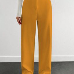 BAESD Women Relaxed Straight Leg Relaxed Fit High-Rise Trouser-picture-1