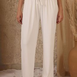 NEUDIS Ribbed Wide Leg Lounge Pant-picture-11