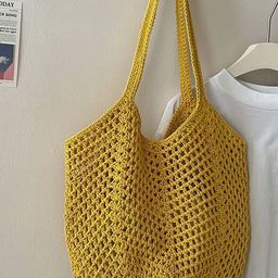 StyleCast x Revolte Shopper Shoulder Bag with Cut Work-22
