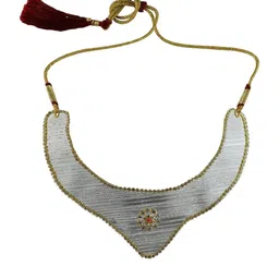 Vidhya Kangan Gold-Toned Brass Necklace-image-69