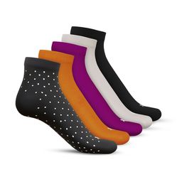 TalkingSox Pack Of 5 Moisture Wicking Ankle Length Socks-image-81