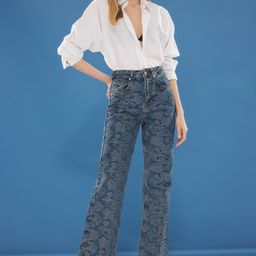 Trendyol Women Low Distress Heavy Fade Jeans-image-41