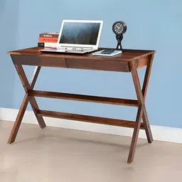 Royaloak Brown Engineered Wooden Study Table-39
