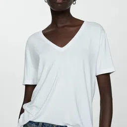 MANGO Women T-shirt-image-5