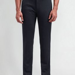 Arrow New York Men Textured Urban Slim Slim Fit Trousers-picture-15