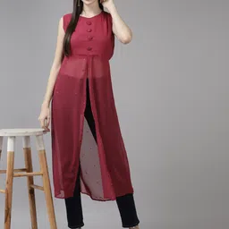 BAESD Georgette Maxi Longline Top-image-29