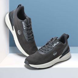 Woodland Men Mesh Walking Non-Marking Lace-Ups Shoes-picture-47