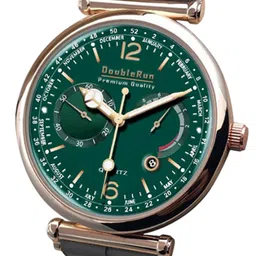 DOUBLERUN Unisex Dial & Bracelet Style Straps Analogue Multi Function Watch H05N25011 image 3