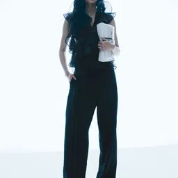H&M Wide Twill Trousers-image-62