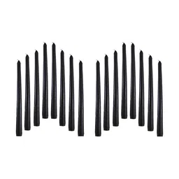 atorakushon 16 Pcs Black Scented Tapered Candles-image-94