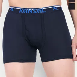 KANSAL Pack Of 3 Cotton Breathability Trunk 1-MNF_P3_CNB-picture-44