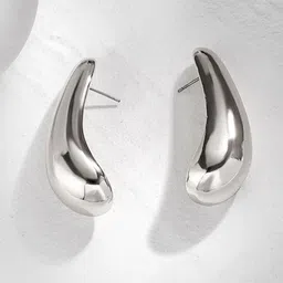 StyleCast x Revolte Teardrop Shaped Studs Earrings-picture-31