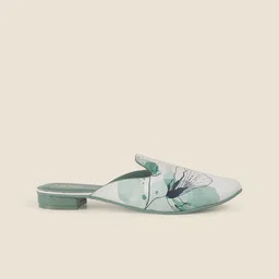 Metro Printed Block Mules image 5