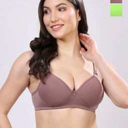 Floret Women Brown Bra-picture-49