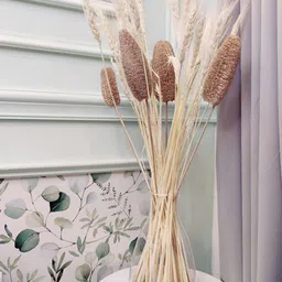 Myntra Elegant Homes White 1 Pieces Crocus Asparagus Artificial Flower-image-64