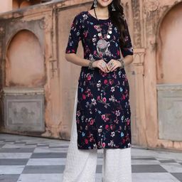 Ethnic basket Women Multicoloured Kurtas-picture-17