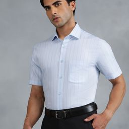 Greenfibre Men Opaque Striped Casual Shirt-picture-23
