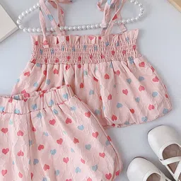 LULU & SKY Girls Printed Top with Shorts-picture-21