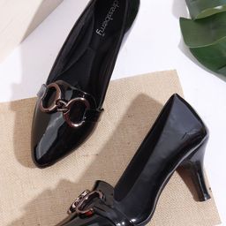 DressBerry Women Pointed Toe Kitten Heel Pumps-image-83