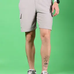 V-Mart Men Solid Regular Fit Shorts-image-20