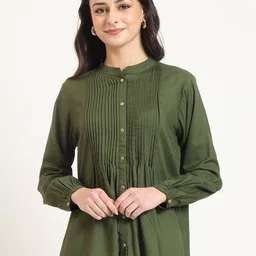 CORSICA Women Mandarin Collar Top-picture-14
