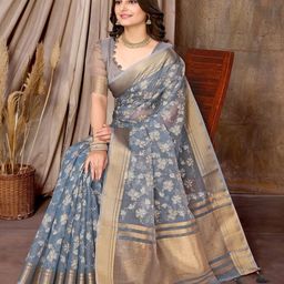 Varanga Ethnic Motifs Zari Saree-picture-4