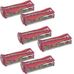prettykrafts Pink 6 Pieces Reusable Jewellery Organiser-picture-34