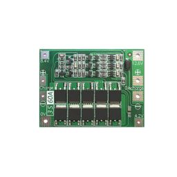 3S 60A Li-ion BMS Board 18650 Battery Charger Protection Circuit 3S 60A BMS For Li-ion Batteries Three-Cell Li-ion Battery Protection Module - Balanced Version - RS70063S 60A Li-ion BMS Board 18650 Battery Charger Protection Circuit 3S 60A BMS For Li-ion Batteries Three-Cell Li-ion Battery Protection Module - Balanced Version - RS7006-12