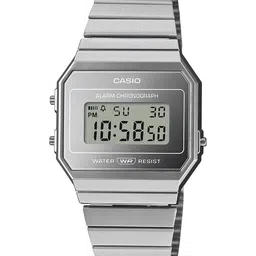 CASIO Unisex Dial & Stainless Steel Cuff Straps Digital Chronograph Watch D346-image-28