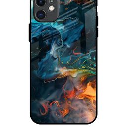 QRIOH Quirky Printed iPhone 11 Back Case Mobile Accessories-image-73