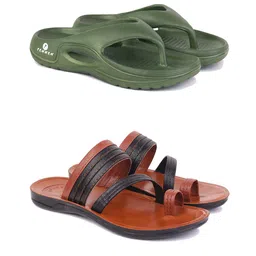 PENNEN Men Canvas Comfort Sandals-picture-36