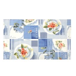Kuber Industries Blue & White Printed Reversible Shelf Liner Organiser-picture-39