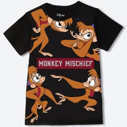 YK Disney Boys Graphic Printed Round Neck Cotton T-shirt-picture-33