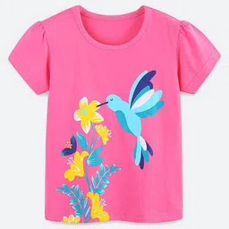 Oh Rare Girls Printed Raw Edge T-shirt-image-72