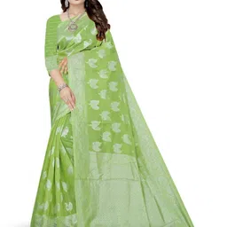 Moda Rapido Woven Design Pure Cotton Saree-picture-45