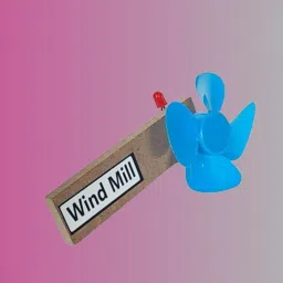 Working Model Science Project Wind Mill Kit for School Kids Toy Class 6 Use Educational Electronic Hobby Kit-picture-19