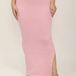 DUNBERRY LONDON Plus Size Saree Shapewear With Side Slit-image-73