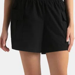 Jockey Women Super Combed Cotton Regular Fit Hybrid Cargo Shorts - WZ06-picture-22