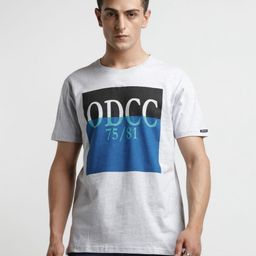 ODCC Typography Printed Cotton Slim Fit T-shirt-image-96