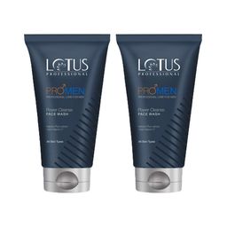 Lotus Professional Men Set of 2 ProMen Power Cleanse Face Wash - 100ml each-0