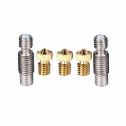 3D Printer Hotend Extruder Kit With Fan For 1.75mm 12V V6 Direct Filament Wade Extruder 0.4mm Nozzle+Volcano Kit - RS61833D Printer Hotend Extruder Kit With Fan For 1.75mm 12V V6 Direct Filament Wade Extruder 0.4mm Nozzle+Volcano Kit - RS6183 image 4