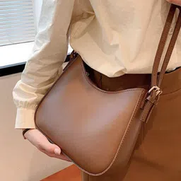 CORSICA Textured PU Swagger Tote Bag-40