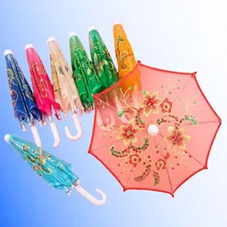 woodaura19 Multicolor Embroidery God Umbrella Decoration Umbrella-picture-20