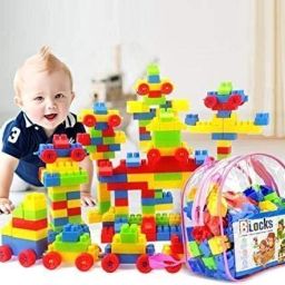 High Quality 100% Best Quality Gift 100+Pcs Building Blocks(84 Pieces +16 Tyres)-15
