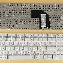 WISTAR Laptop Keyboard Compatible for HP Pavilion G6-2000 G6-2100 G6-2200 G6-2300 G6T-2000 Series 699497-001 697452-001 700271-001 AER36U02310 (White) with Frame Laptop Keyboard Replacement Key-41
